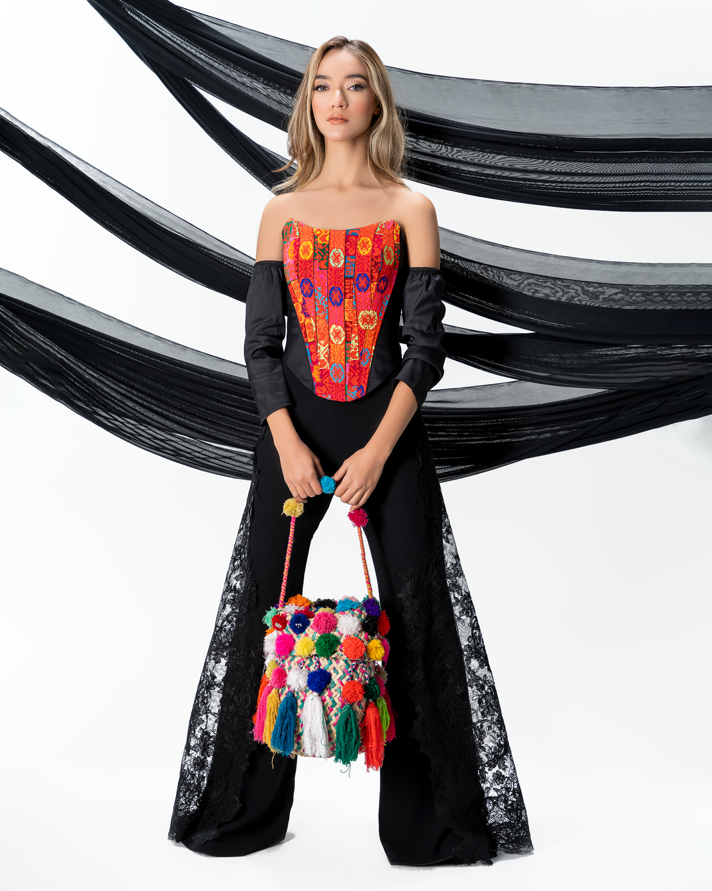 Flare & Lace trousers